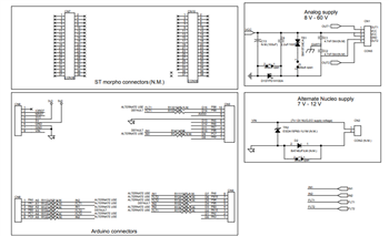 Schéma - STMicroelectronics Carte d'extension X-NUCLEO-OUT03A1
